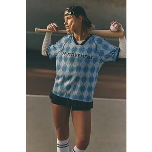 Free People Movement S Baseline Printed Tee Logo